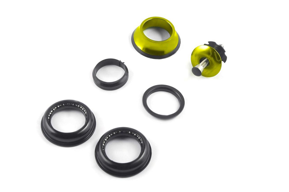 Підшипники кермової колонки велосипеда (подовжені, жовті) Мукачево - фото 1