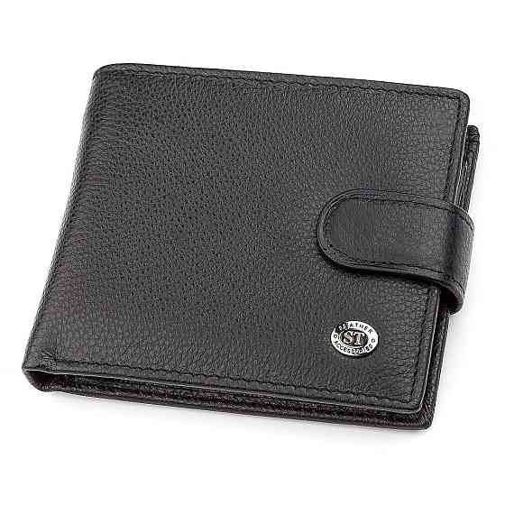 Мужской кошелек ST Leather 18311 (ST103) Черный Киев
