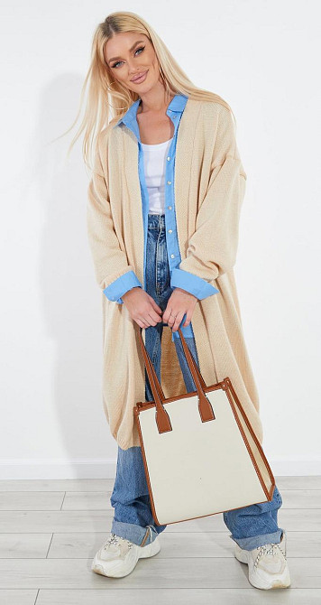 Свободный облегченный кардиган (50-54) Киев - изображение 5