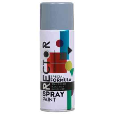 Аерозольна фарба для автомобіля RECTOR універсальна 7046 сірий гл., в аер. упаковці 400 мл (000013230) Вінниця