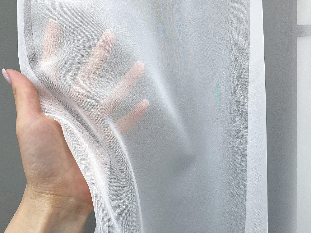 Гардина арка на кухню VR-Textil № 110к білий з венге 280х170 см (52-1229) Київ - фото 3