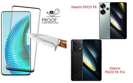 Защитное стекло HyperGlass Pro для Xiaomi POCO F6, POCO F6 Pro – максимальная чувствительность и защита Киев