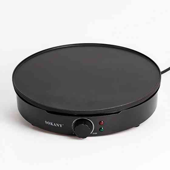Блинница электрическая Sokany SK-BBQ-842 электроблинница Ø30 см автоматическая блинница для дома профессиональная Киев