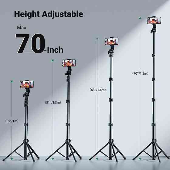 Селфі-трипод UGREEN LP680 Selfie Stick Tripod with Bluetooth Remote(15609) (UGR-15609) Киев