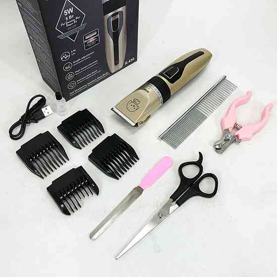 Потужність машинки для стрижки собак RAF R.436, Акумуляторний тример для стрижки кішок VM-63 Івано-Франківськ