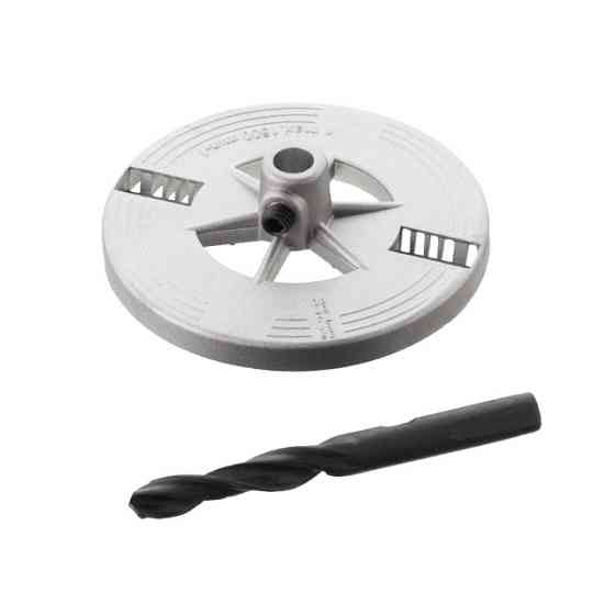 Набір корончастих свердел по гіпсокартону, 5 од., висота 30 мм, 60-95 мм INTERTOOL BT-0025 Київ