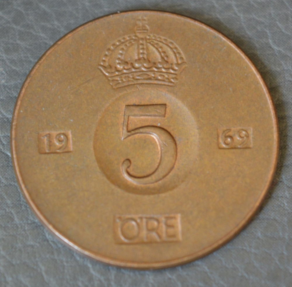 Швеція 5 ері 1969год (1) Полтава - фото 1