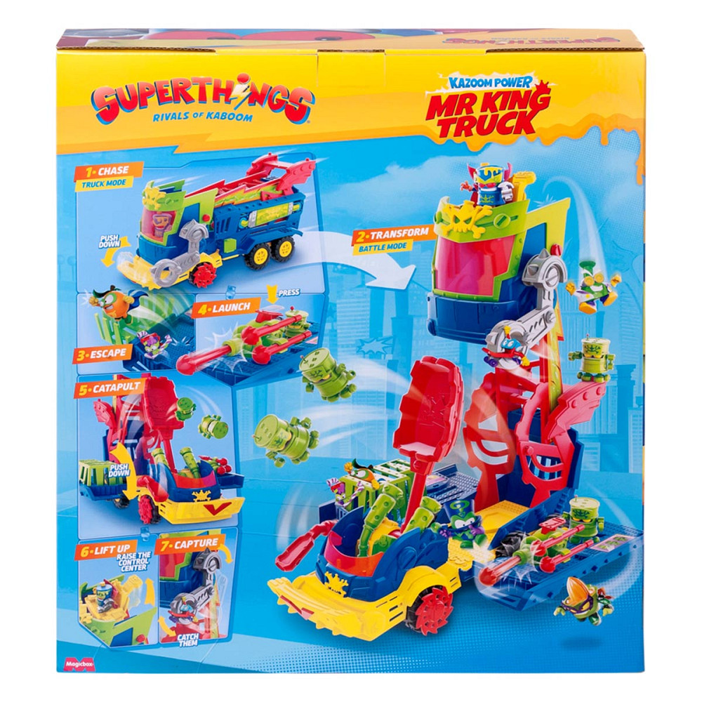 Ігровий набір SuperThings - Трак Містера Кінга Дніпро - фото 9