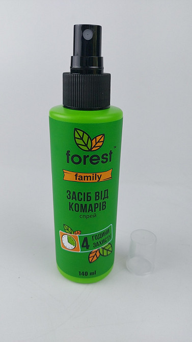 Спрей-репелент Forest Family 140 мл від комарів (1 шт.) Харків - фото 3