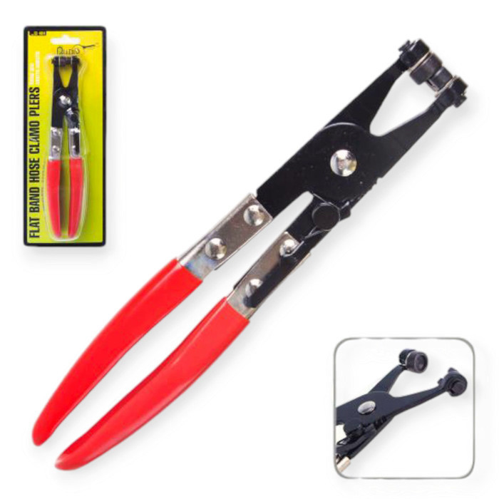 Съёмник хомутов пружинных (патрубков) с фиксатором прямой 280мм Мукачево - изображение 1