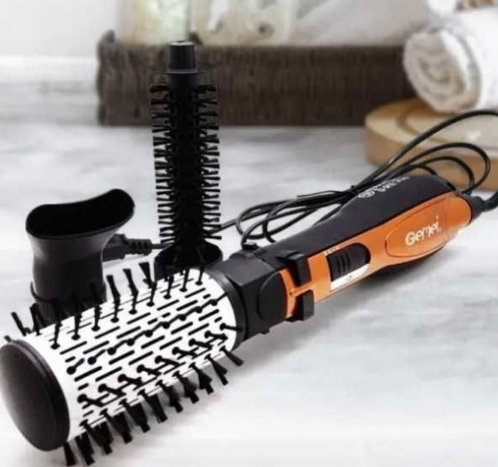 Мультитайлер Gemei GM- 4828 Браш Фен-щетка для волос Сушка волос. Харьков - изображение 5