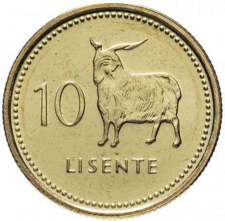Lesotho Лесото 10 Lisente 1998 UNC Полтава