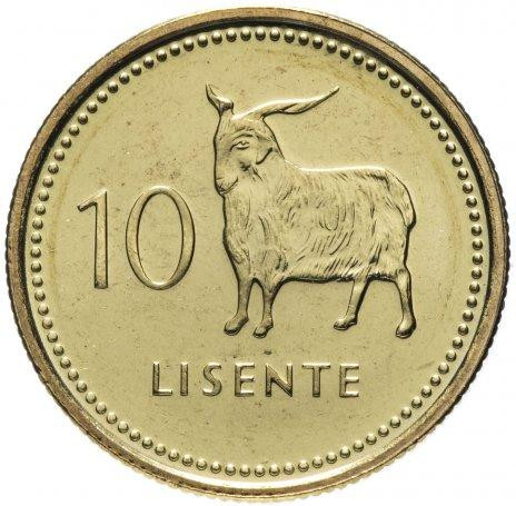 Lesotho Лесото 10 Lisente 1998 UNC Полтава - изображение 1