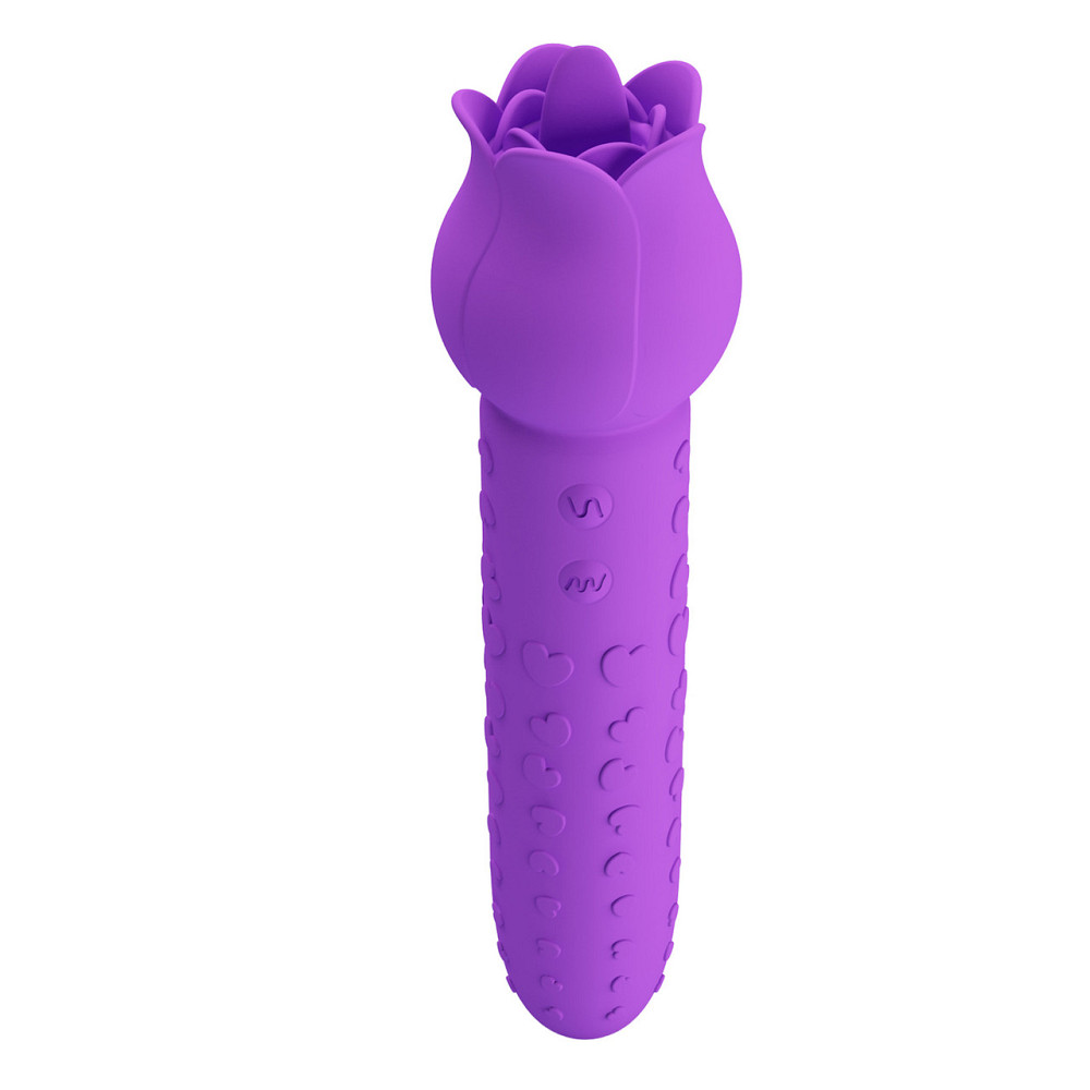 Вибратор PRETTY LOVE All Rounder Dual-Action, силикон, фиолетовый, двойная стимуляция Sex Aura Киев - изображение 5