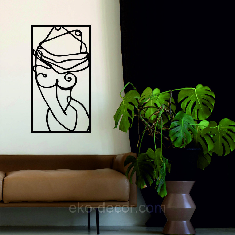 Декоративне настінне Панно «Жінка», Декор на стіну Київ - фото 4