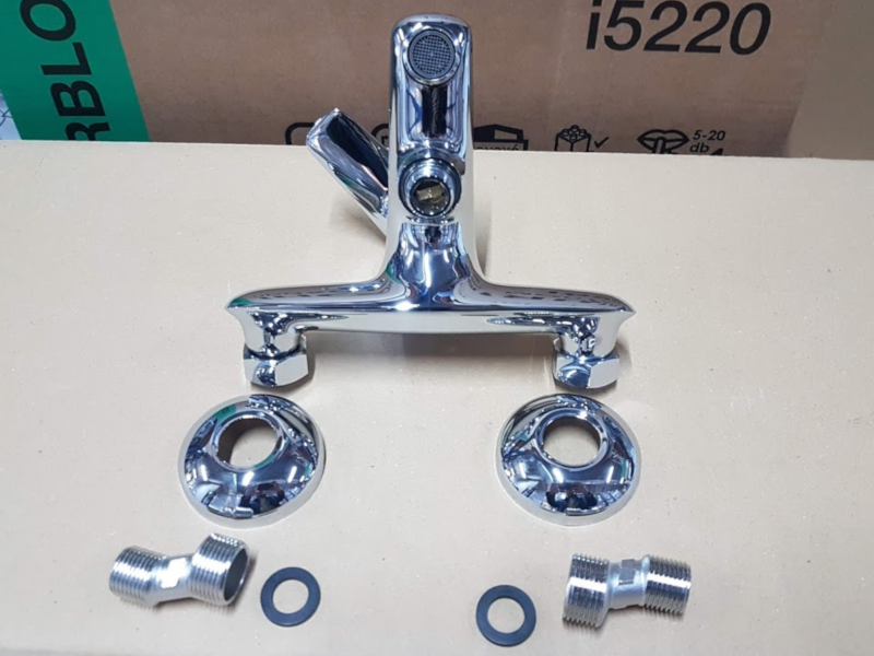 Змішувач для ванни Imprese NOVA OPAVA, хром, 35 мм Київ - фото 5