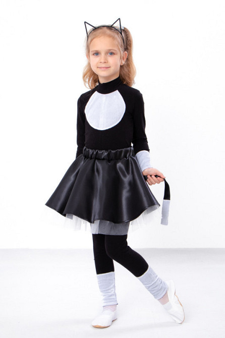 Новорічний костюм "Кішка"ріст 98 -122 топ Крохатушка одяг Київ - фото 1