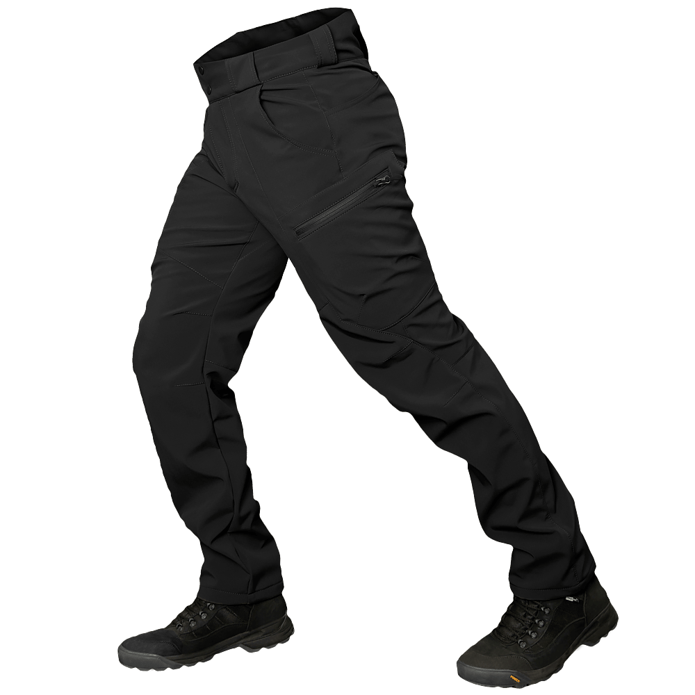 Военный штормовой ветро-влагозащитный костюм Softshell Gen.II (Черный) 3XL Винница - изображение 5