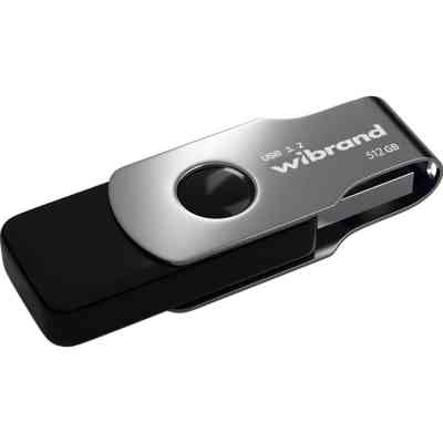 USB флеш накопитель Wibrand 512GB Lizard Black USB 3.2 (WI3.2/LI512P9B) Винница
