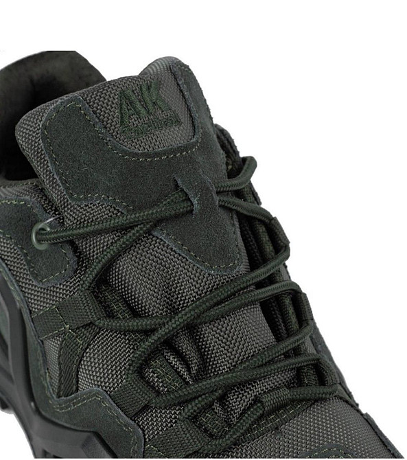 Тактические летние кроссовки олива мужские ЗСУ прошитые проклеенные военные кожаные весна лето Львов - изображение 3