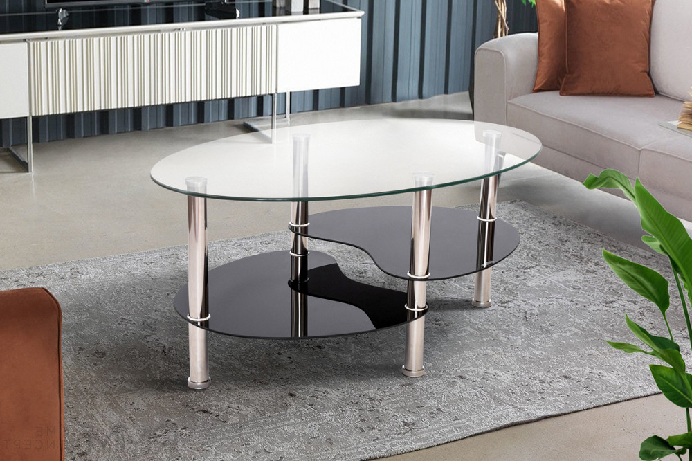 Стіл журнальний Ненсі XS-3191, чорний Київ - фото 5