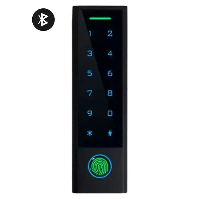 Біометричний контролер доступу Bluetooth із клавіатурою SEVEN CR-7477BF-P MIFARE Київ - фото 8