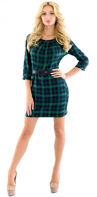 Платье в клетку (42) Киев - изображение 2