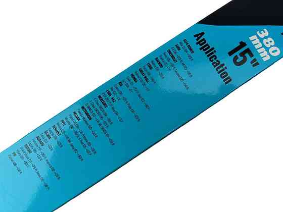 Щетка безкаркасная 380 мм (15) гибкие дворников Мукачево