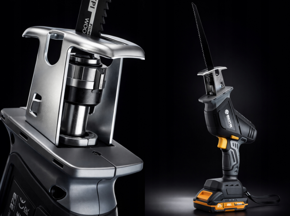 Акумуляторна шабельна пила 21В 2Аг Majster Pro (Польща) Київ - фото 4