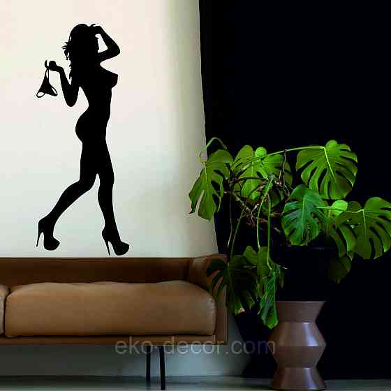 Декоративне настінне Панно «Силует жінки», Декор на стіну Київ
