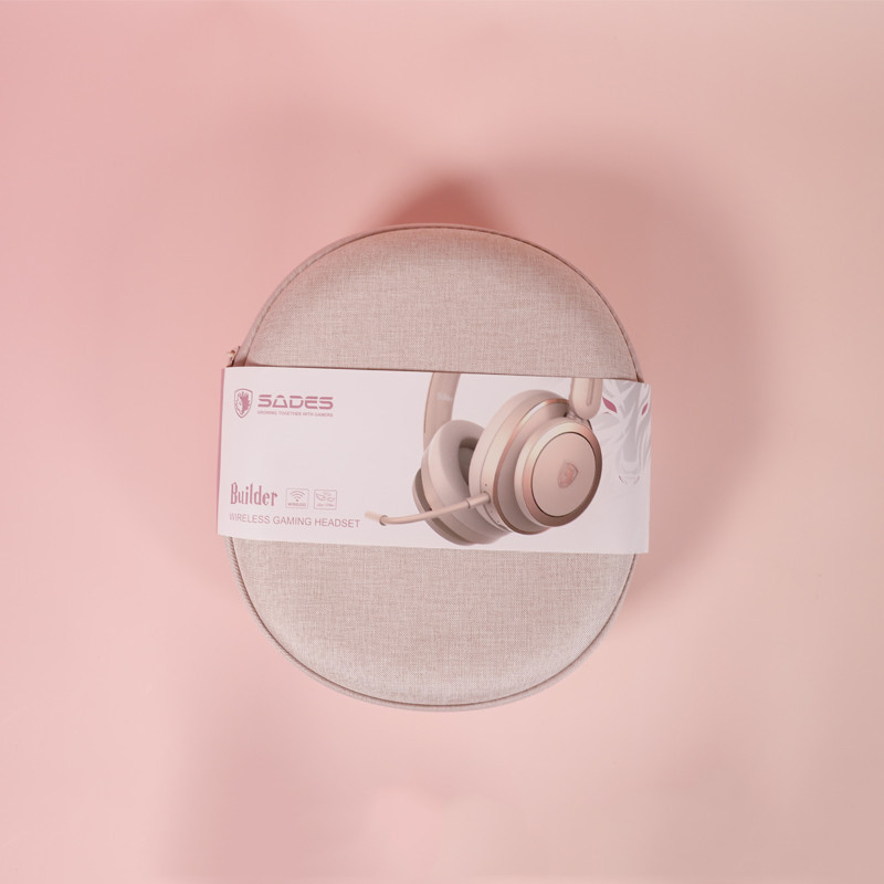 Гарнітура Sades SA-208 Builder Golden/Pink (sa208gp) Золотистий Харьков - изображение 7