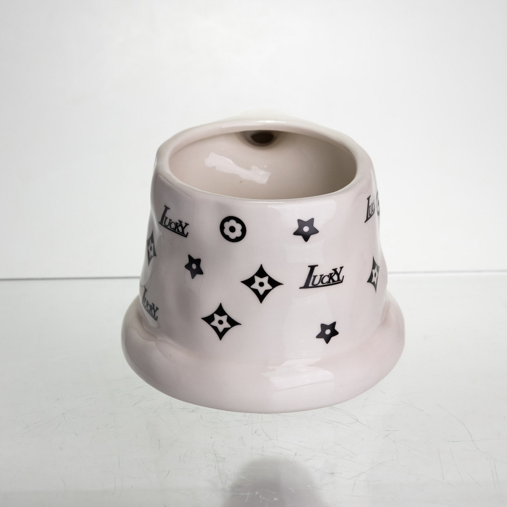 Чашка фарфоровая 500 (мл) оригинальная кружка на подарок чашка для чая и кофе Черный FM-11A SBR Киев - изображение 3