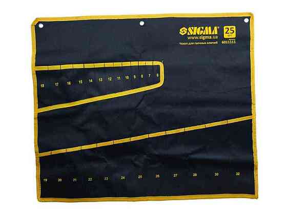 Чохол для гайкових Ключів 25шт 6011111 ТМ SIGMA Solmir Київ