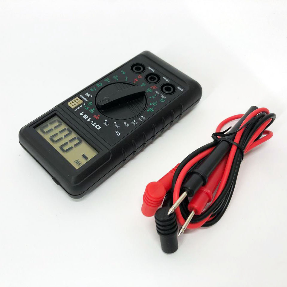 Мультиметр цифровий тестер амперметр DT-181, Мультиметр тестер вимірювальний, RM-287 Смарт мультиметр Київ - фото 7