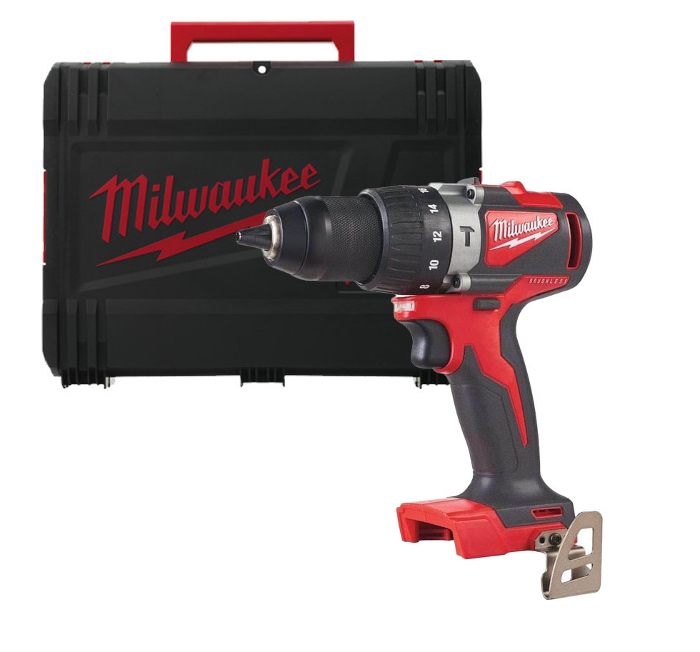 Дриль-шурупокрут з ударом акумуляторний MILWAUKEE, M18 BLPD2-0X, 82Нм (HD кейс) Одеса - фото 2