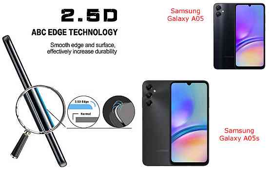 Защитное стекло ArmorGlass для Samsung Galaxy A05, Galaxy A05s – устойчивое к царапинам и ударам Киев