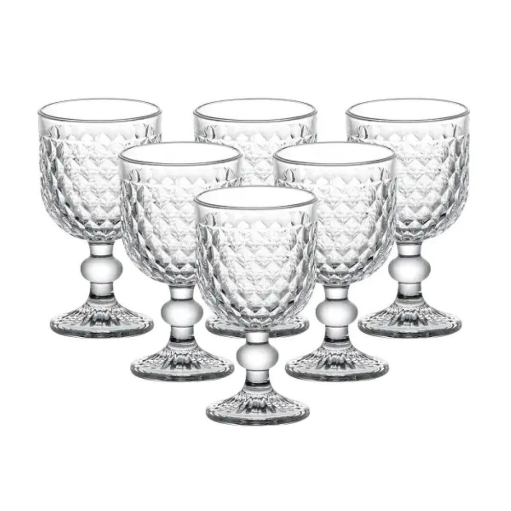 Набір скляних бокалів для вина, 6 штук Київ - фото 1