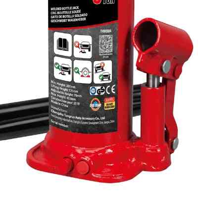 Домкрат GTM гидравлический бутылочный 5т (216-41З мм) (Т90504) Винница