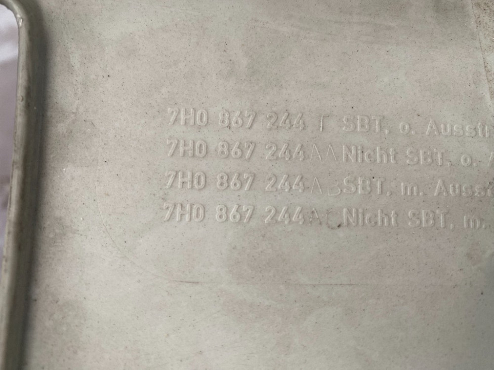 Накладка середньої стійки салона VW T5 2003-2010 Ковель - изображение 8