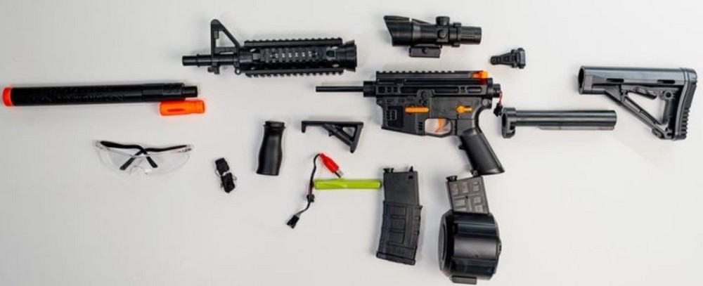 Іграшковий автомат Орбіган M4A1 на орбізах Дві обойми, 95 см ,акум7.4V. Харьков - изображение 3