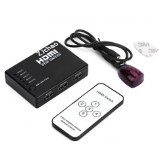 Пассивный HDMI свич с пультом ДУ IR, 1080Р, 1,4 версия, 1=>5 портов, Blister Полтава