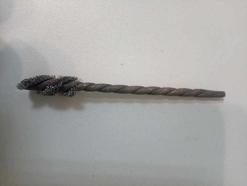 Йоржик дротяний жорсткий N812 загальною довжиною 100мм довжиною йоржика 25мм діаметром 12мм Киев - изображение 1