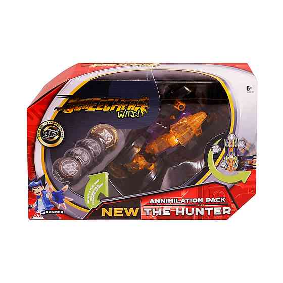 Машинка-трансформер Screechers Wild! S2 L3 - Хантер Дніпро