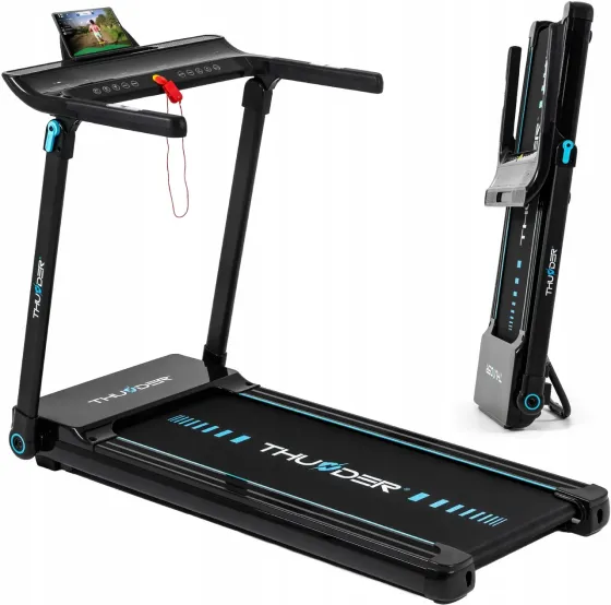 Беговая дорожка Thunder ULTRA-BLACK Elektryczna Do Biegania Składana Киев
