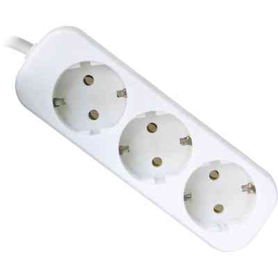 Мережевий подовжувач Defender E350 5.0 m 3 роз white (99223) Вінниця