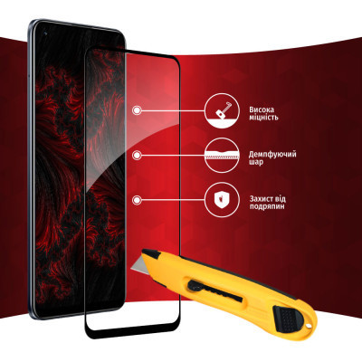 Скло захисне Intaleo Full Glue Realme 8 (1283126523267) Вінниця - фото 4