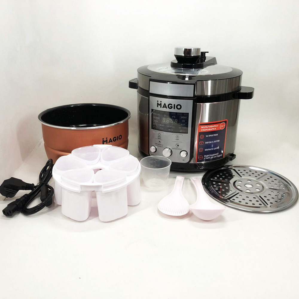 Мультиварка пароварка скороварка для будинку, Побутова мультиварка скороварка пароварка WY-77 Івано-Франківськ - фото 8
