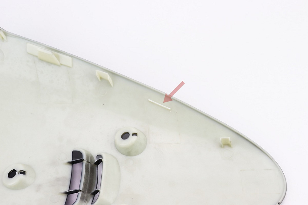 УЦІНКА Yamaha JOG NEXT ZONE пластик - передній верхній "дзьоб", ЧОРНИЙ (зламане кріплення) Киев - изображение 2