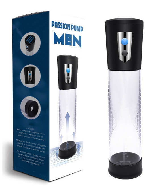 Автоматична вакуумна помпа CANWIN Passion Pump Men - P401A Sex Aura Київ - фото 1