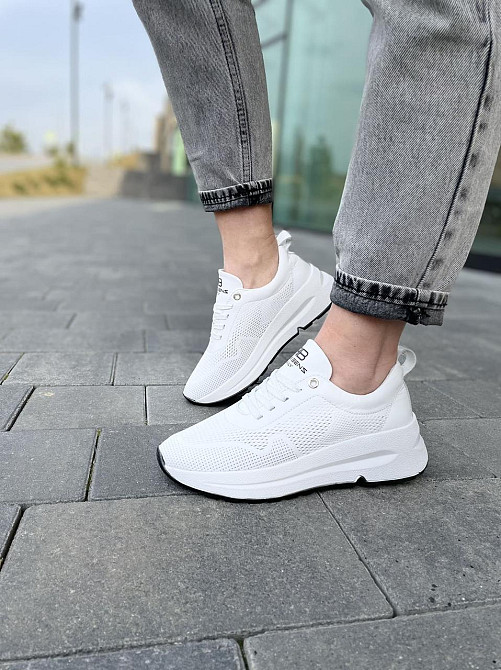 ALEX BENZ Кросівки жіночі ALEX BENZ 21205 ST білі (весна-літо, шкіра натуральна) (5013) Коломыя - изображение 2